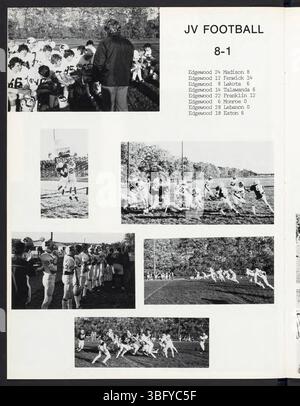 Die Ausgabe 1978 des Edgewood High School Jahrbuchs mit dem Titel „The Image“ zeigt die Höhepunkte der Aktivitäten, Schüler und Veranstaltungen der Schule während des Schuljahres 1977-1978. Stockfoto