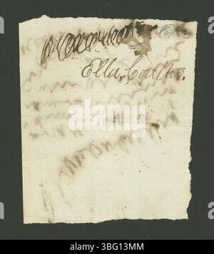 Der Brief von Frank Coulter an Edwin Brown vom 16. März 1862 beleuchtet die persönliche Interaktion während des Bürgerkriegs und bietet Einblicke in das Leben während dieser Zeit. Stockfoto