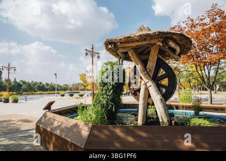 Wm Park, Pyeonghwa Park im Herbst in Seoul, Korea Stockfoto