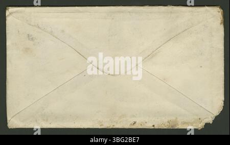 Dieser Brief, den Joseph Aplin Martin am 9. Und 13. November 1862 an Eleanor Kelley verfasste, liefert persönliche Korrespondenz während des Amerikanischen Bürgerkriegs. Es bietet Einblicke in den emotionalen und sozialen Kontext der Zeit, insbesondere aus der Perspektive von Individuen, die mit dem Krieg verbunden sind. Stockfoto