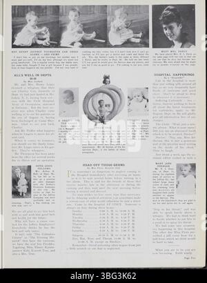Der Jeffrey Service Volume 6 von September 1919 bis August 1920 bietet Einblicke in den Betrieb des Unternehmens, die emotionale Mitarbeiterbindung und das Gemeindeleben. Die Zeitschrift enthält Artikel über Firmenveranstaltungen wie Picknicks, Tänze und Sportwettbewerbe. Er enthält auch Fotos von Arbeitern, dem Werk des Unternehmens und historische Inhalte von Mitarbeitern, die am Ersten Weltkrieg teilgenommen haben. Dieser Band ist nützlich, um die Geschichte der Jeffrey Company und der lokalen Gemeinde in Columbus zu verstehen. Stockfoto