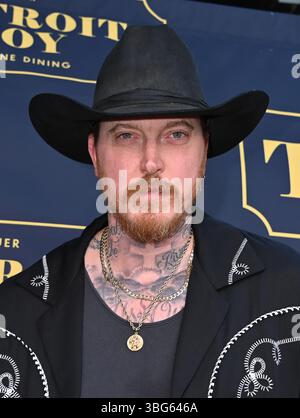 Nashville, USA. Juni 2025. Bones Owens kam am 30. Juni 2025 zur Eröffnung der Detroit Cowboy in Nashville, TN © Tammie Arroyo/AFF-USA.com Credit: AFF/Alamy Live News Stockfoto