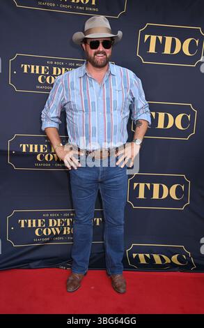 Nashville, USA. Juni 2025. Randy House kommt am 30. Juni 2025 zur Eröffnung der Detroit Cowboy in Nashville, TN © Tammie Arroyo/AFF-USA.com Credit: AFF/Alamy Live News Stockfoto