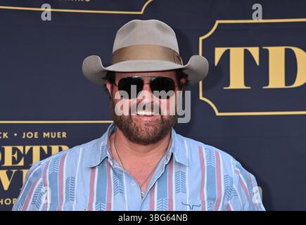 Nashville, USA. Juni 2025. Randy Houser kam am 30. Juni 2025 zur Eröffnung der Detroit Cowboy in Nashville, TN © Tammie Arroyo/AFF-USA.com Credit: AFF/Alamy Live News Stockfoto