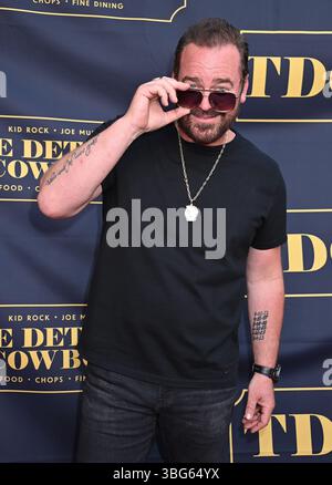 Nashville, USA. Juni 2025. Lee Brice kam am 30. Juni 2025 zur Eröffnung der Detroit Cowboy in Nashville, TN © Tammie Arroyo/AFF-USA.com Credit: AFF/Alamy Live News Stockfoto