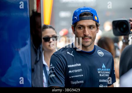 Montmelo, Spanien, 1. Juni 2025, Carlos Sainz, aus Spanien, tritt für Williams Racing an. Der Grand Prix Race Day von Spanien 2025, der in Montmelo, Spanien, stattfindet. Quelle: Michael Potts/Alamy Live News Stockfoto