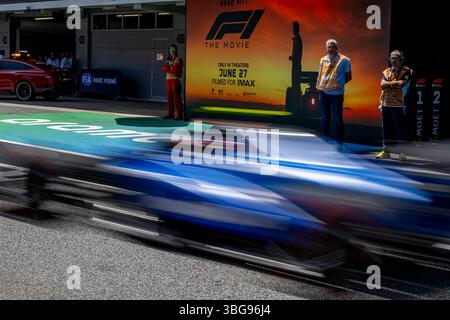 Montmelo, Spanien, 1. Juni 2025, Carlos Sainz, aus Spanien, tritt für Williams Racing an. Der Grand Prix Race Day von Spanien 2025, der in Montmelo, Spanien, stattfindet. Quelle: Michael Potts/Alamy Live News Stockfoto