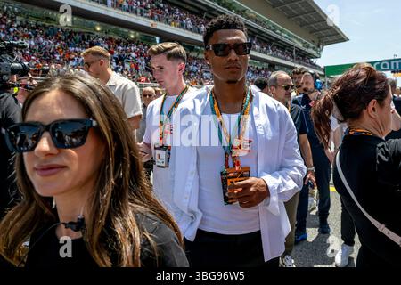Montmelo, Spanien, 1. Juni 2025, Grand Prix von Spanien, vom Circuit de Barcelona-Catalunya, tritt für Spanien an. Der Grand Prix Race Day von Spanien 2025, der in Montmelo, Spanien, stattfindet. Quelle: Michael Potts/Alamy Live News Stockfoto