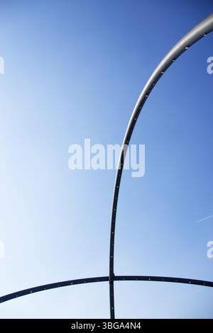 Horizontalobservatorium an der Hoheward-Verderbungspitze in Herten, Deutschland, Europa Stockfoto