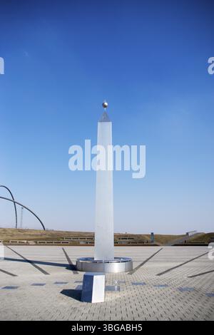 Obelisk an der Hoheward-Verderbungsspitze bei Herten, Deutschland, Europa Stockfoto