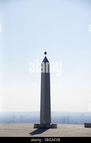 Obelisk an der Hoheward-Verderbungsspitze bei Herten, Deutschland, Europa Stockfoto
