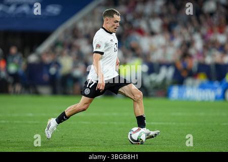 München, Deutschland. Juni 2025. Florian Wirtz (Deutschland) während des Halbfinalspiels der UEFA Nations League zwischen Deutschland und Portugal in der Allianz Arena München am 4. Juni 2025. (Foto Goal Pix/Alamy Live News Stockfoto