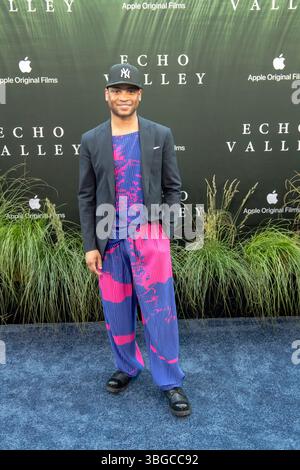 New York, Usa. Juni 2025. Ryan Jamaal-Swain nimmt an der New Yorker Premiere „Echo Valley“ am AMC Lincoln Square 13 Teil. Quelle: SOPA Images Limited/Alamy Live News Stockfoto