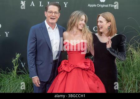 Kyle MacLachlan, Sydney Sweeney und Julianne Moore nehmen am 4. Juni 2025 am AMC Lincoln Square 13 in New York City Teil. (Foto von Thenews2/NurPhoto) Stockfoto