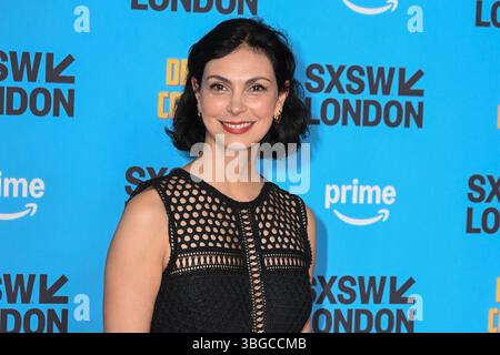 London, Großbritannien. Juni 2025. Morena Baccarin besucht „Deep Cover“ – Weltpremiere während der SXSW London im Barbican Centre in London, England. UK. Mittwoch, 4. Juni 2025. Quelle: Bang Media International/Alamy Live News Stockfoto