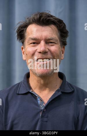 Turin, Italien. Mai 2025. Der niederländische Schriftsteller Marc ter Horst ist Gast der Buchmesse in Turin 2025 Stockfoto