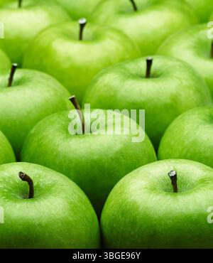 Granny Smith Äpfel Stockfoto