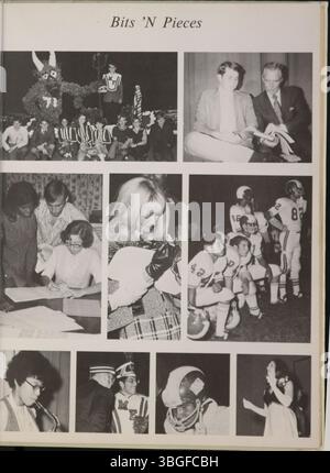 Die Marion Franklin High School ist eine öffentliche Einrichtung an der 1265 Koebel Road in Columbus, Ohio. Gegründet am 4. September 1953, war es Teil des Marion Township School District und diente den Klassen 7 bis 12 als Junior/Senior High. Die Schulweihe war der 20. November 1953. Das Jahrbuch von 1971 heißt Diabolis. Stockfoto