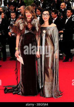 Gäste bei der Premiere von „Amour“ während der Filmfestspiele in Cannes am 20. Mai 2012 in Frankreich Stockfoto