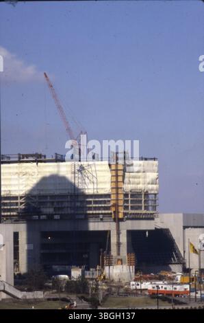 Blick nach Norden auf den Nationwide Boulevard, der den Bau des Hyatt