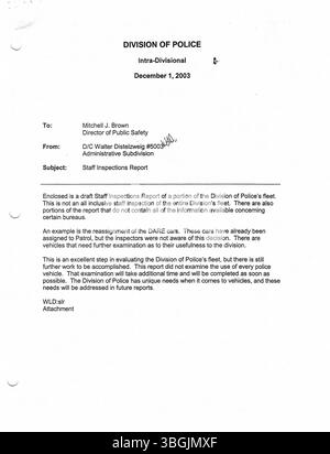 Die Pressemitteilungen von Bürgermeister Michael Coleman aus dem Büro von 2003 berichten von bedeutenden Ereignissen und Updates während seiner Zeit als Bürgermeister. Coleman, der erste afroamerikanische Bürgermeister von Columbus, Ohio, führte von 2000 bis 2016 und wurde 2014 der am längsten dienende Bürgermeister in der Geschichte von Columbus. Stockfoto