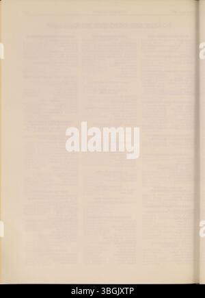 Dieser Teil des Columbus City Bulletins von 1981 enthält die Beratungen des stadtrates, verabschiedete Verordnungen, angenommene Beschlüsse, Ausschreibungen, Vorschläge, und Updates von den Stadtverwaltungen und dem Board of Purchase. Stockfoto