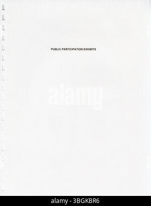 Das Transportverbesserungsprogramm 2004-2007 von MORPC beschreibt die erforderlichen Schritte zur Sicherung von Transportmitteln auf Bundesebene, wobei der Schwerpunkt auf Einhaltung und Anpassung an regionale Mobilitätsanforderungen liegt. Stockfoto