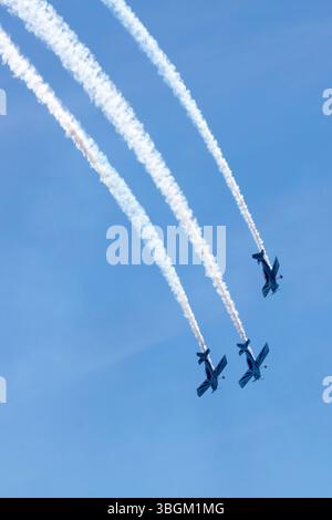 Festival Aereo San Javier, Flugschau, Kunstflug, Santiago de la Ribera, Mar Menor, autonome Region Murcia, Spanien, Stockfoto