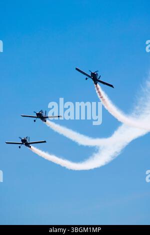 Festival Aereo San Javier, Flugschau, Kunstflug, Santiago de la Ribera, Mar Menor, autonome Region Murcia, Spanien, Stockfoto