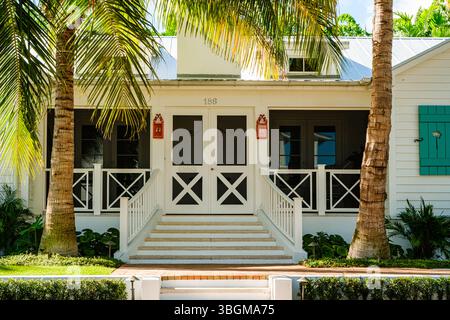 Private Residenz, 10th Avenue South South, Naples, Florida Stockfoto