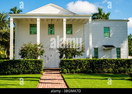 Private Residenz, 10th Avenue South South, Naples, Florida Stockfoto