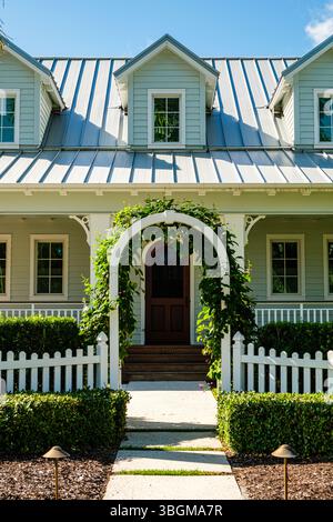 Private Residenz, 10th Avenue South South, Naples, Florida Stockfoto