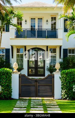 Private Residenz, 10th Avenue South South, Naples, Florida Stockfoto
