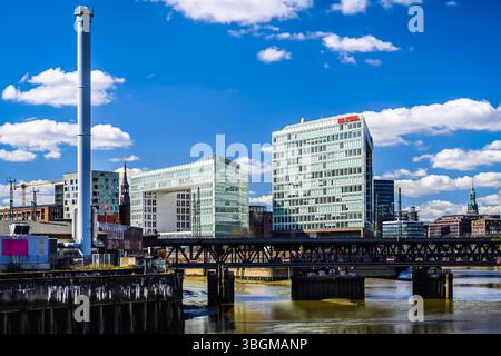 Spiegel-Verlagsgebäude in der Hafencity Hamburg Stockfoto