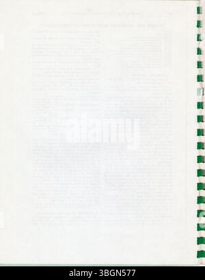 Im Jahr 1972 konzentrierte sich die Operation Urbancrest auf die Bereitstellung von Strategien und Entwicklungsalternativen zur Verbesserung der Infrastruktur und des Gemeindebedarfs des Dorfes Urbancrest. Sie gipfelte in technischen Leitfäden, die bei der Entwicklung und Ausführung von Programmen hilfreich waren. Stockfoto