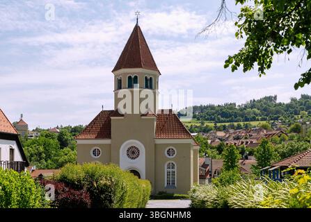 Cesky Krumlov (Krumlov) in Südböhmen in der Tschechischen Republik Stockfoto