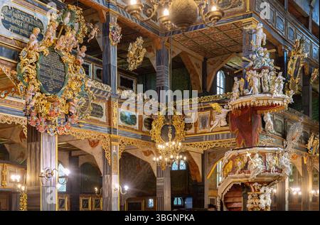 Evangelische Friedenskirche der Heiligen Dreifaltigkeit (Kosciol Pokoju) in Swidnica (Schweidnitz) in der Woiwodschaft Dolnoslaskie in Polen Stockfoto
