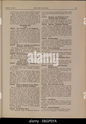 Das Columbus City Bulletin von 1964 enthält die Verfahren der Stadt, Verordnungen, Bekanntmachungen des öffentlichen Dienstes, Ausschreibungen, Beschlüsse, Vorschläge und Aktivitäten des Kaufausschusses unter der Leitung des Stadtschreibers. Stockfoto
