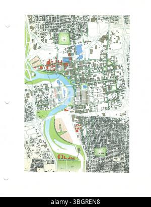 In dieser Pressemitteilung aus dem Büro von Bürgermeister Michael Coleman aus dem Jahr 2003 werden seine Amtszeit als 52. Bürgermeister von Columbus und seine bedeutenden Leistungen im öffentlichen Dienst beschrieben. Stockfoto