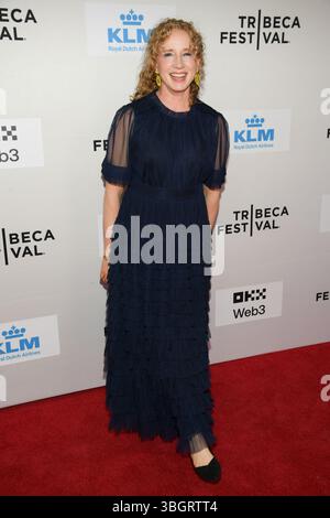 New York, USA. Juni 2025. Jenny Gomez nimmt an der Premiere von She Dances auf dem Tribeca Festival in New York, NY, 5. Juni 2025 Teil. (Foto: Efren Landaos/SIPA USA) Credit: SIPA USA/Alamy Live News Stockfoto