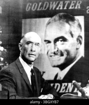 James Strom Thurmond – US-amerikanischer Politiker, der 48 Jahre lang als Senator aus South Carolina diente. 1948 kandidierte er als Kandidat für die Demokratische Partei für die Rechte der Staaten. 1948 Stockfoto