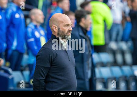 Juni 2025. Glasgow, Großbritannien. Schottland spielte Island in einem internationalen Freundschaftsspiel im schottischen Nationalstadion Hampden Park in Glasgow. Das Finale war Schottland 1:3, Island Image von amar gunnlaugsson, Island Team Coach Stockfoto