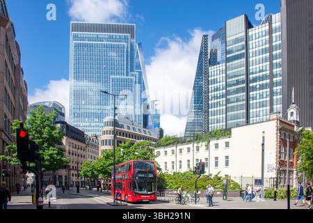 Central Business District von Aldgate High Street, City of London, Greater London, England, Vereinigtes Königreich Stockfoto