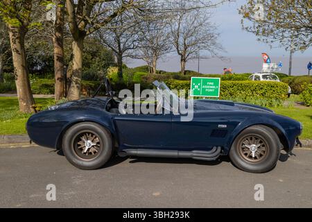 Clevedon Autos und Kaffee Stockfoto