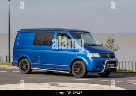 Clevedon Autos und Kaffee Stockfoto