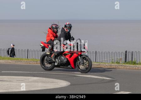 Clevedon Autos und Kaffee Stockfoto
