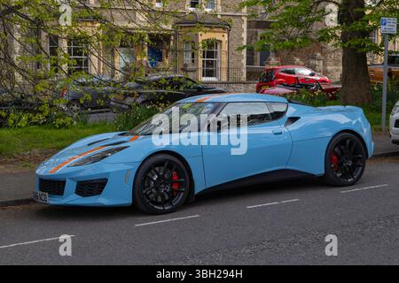 Clevedon Autos und Kaffee Stockfoto