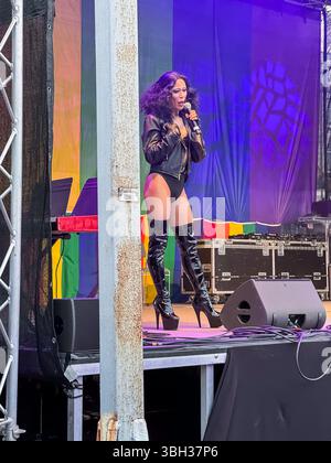 West Pride 2024 - Göteborg, Schweden Stockfoto