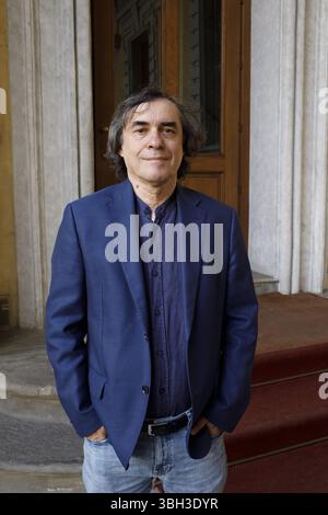 Porträt von Mircea Cartarescu 18/05/2025 ©Basso Cannarsa/opale.Photo Stockfoto