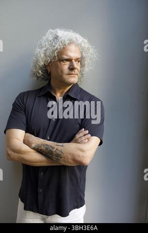 Porträt von Shalom Auslander 18/05/2025 ©Basso Cannarsa/opale.Photo Stockfoto